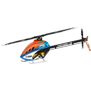 OMP Hobby Heli M6 Cosmic-Orange, Kit und Rotorblätter OMP Hobby Heli M6 Cosmic-Orange, Kit und Rotorblätter