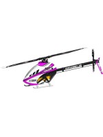 OMPHobby Hélicoptère M6 rose nébuleux Kit de construction et pales de rotor