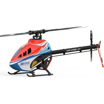 OMP Hobby Heli M7 Sunset Orange, Kit und Motor OMP Hobby Heli M7 Sunset Orange, Kit und Motor