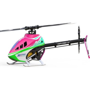 OMP Hobby Heli M7 Tropical Pink, Kit und Motor OMP Hobby Heli M7 Tropical Pink, Kit und Motor