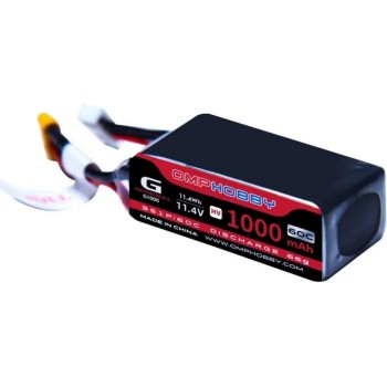 OMPHobby Batterie RC LiPo 11.4 V 1000 mAh 60 C OMPHobby Batterie RC LiPo 11.4 V 1000 mAh 60 C