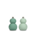 ONA Ensemble de moulins à sel et à poivre « Betty » Lot de 2 pièces, vert