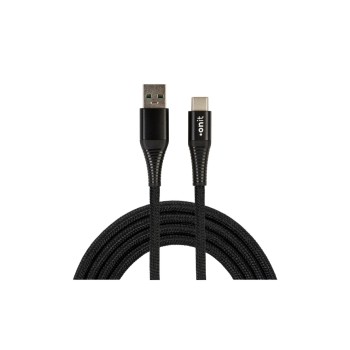 onit USB-Kabel A-C schwarz 0.5m, USB 2.0 / 66W onit USB-Kabel A-C schwarz 0.5m, USB 2.0 / 66W
