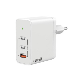 onit Chargeur mural USB Trial QC5.0 120 W GaN Blanc onit Chargeur mural USB Trial QC5.0 120 W GaN Blanc