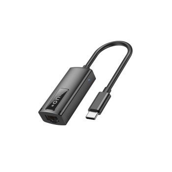 onit USB-C zu RJ-45 Netzwerkadapter, Aluminium Gehäuse, 1Gbps, schwarz onit USB-C zu RJ-45 Netzwerkadapter, Aluminium Gehäuse, 1Gbps, schwarz