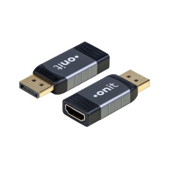 onit Adapter DP Stecker - HDMI Buchse, 4K@60Hz onit Adapter DP Stecker - HDMI Buchse, 4K@60Hz