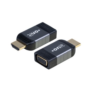 onit Adapter HDMI Stecker - VGA Buchse, 1080p@60Hz onit Adapter HDMI Stecker - VGA Buchse, 1080p@60Hz
