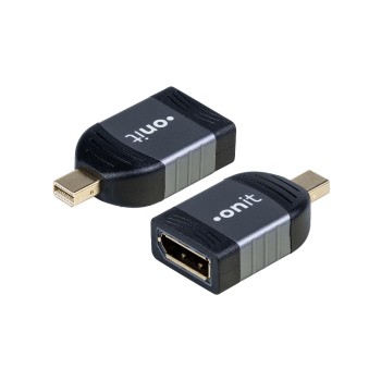onit Adapter miniDP Stecker - DP Buchse, 4k@60Hz onit Adapter miniDP Stecker - DP Buchse, 4k@60Hz