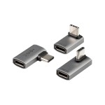 onit Adaptateur USB coudé Connecteur USB C - Prise USB C, 3 pièces