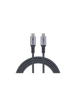 onit Thunderbolt4-Kabel C-C schwarz/grau 1m, 240W / 40Gbps / 8K@60Hz / PD3.2 / Coax