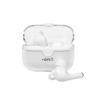 onit TWS Headset Pro ENC in-ear, transp.weiss / BT5.3 / Mikro / Buds onit TWS Headset Pro ENC in-ear, transp.weiss / BT5.3 / Mikro / Buds