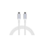 onit Thunderbolt4-cable C-C white 2m, 240W / 40Gbps / 8K@60Hz / PD3.2 / Coax
