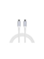 onit Premium USB4-cable C-C white 1m, USB 4.0 / 240W / 40Gbps / 8K@60Hz