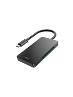 onit USB-C Multi-Kartenleser SD4.0 Pro, black ,3 Slots,5Gbps,CF/SD/TF,UHS-II