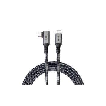 onit Pro Winkel USB4-Kabel C-C schw/gr 3m, USB 4.0 / 80W / 20Gbps / 4K@60Hz onit Pro Winkel USB4-Kabel C-C schw/gr 3m, USB 4.0 / 80W / 20Gbps / 4K@60Hz