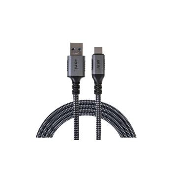 onit USB-Kabel A-C schwarz/grau 1m, USB 3.2Gen2 / 66W / 10Gbps onit USB-Kabel A-C schwarz/grau 1m, USB 3.2Gen2 / 66W / 10Gbps