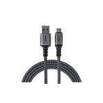 onit Câble USB 3.1 USB A - USB C 2 m, Gris/Noir