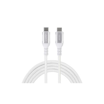 onit USB-cable C-C white 1m, USB 3.2Gen2 / 100W / 10Gbps / 4k@60Hz onit USB-cable C-C white 1m, USB 3.2Gen2 / 100W / 10Gbps / 4k@60Hz