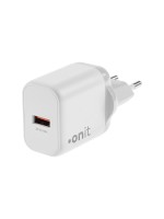 onit Chargeur mural USB Single 1A 20 W GaN Blanc