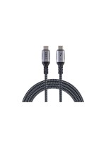 onit Thunderbolt5-Kabel C-C schw/gr 0.5m, 240W / 80Gbps / 16K@60Hz / PD3.1 / Coax