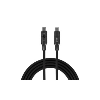 onit USB-Securitycable C-C black 1.5m, USB3.2Gen2 / 100W / 10Gbps / 4K@60Hz/Switch onit USB-Securitycable C-C black 1.5m, USB3.2Gen2 / 100W / 10Gbps / 4K@60Hz/Switch