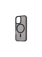 onit Back Cover Mill.Std. iPhone 16, mattschw / Magsafe / Mill.Std.3m / GRS