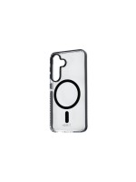 onit Back Cover Mill.Std. Samsung S25, transp.schw / Magsafe / Mill.Std.3m / GRS