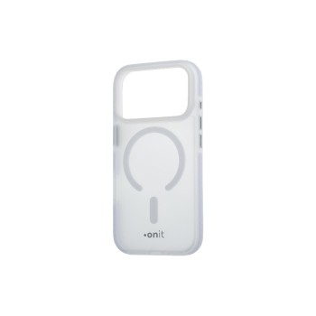 onit Back Cover Mill.Std. iPhone 17 pro, matt white / Magsafe / Mill.Std.3m / GRS