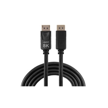 onit basic 8K DP cable 1m, DP 1.4 / 32,4 Gbps onit basic 8K DP cable 1m, DP 1.4 / 32,4 Gbps