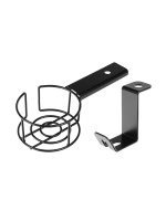 onit Porte-boissons et porte-écouteurs Noir