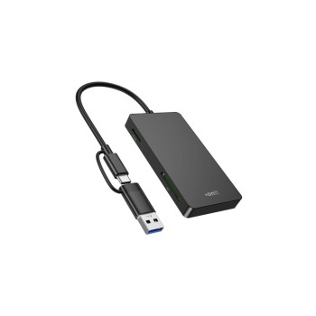 onit USB-C/A Multi-Kartenleser, black , 3 Slots, 5Gbps onit USB-C/A Multi-Kartenleser, black , 3 Slots, 5Gbps