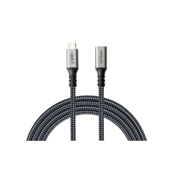 onit USB-Extension-cable 0.5m, USB3.2 / 240W / 20G /4K@60Hz / black  grey