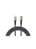 onit USB-Extension-Kabel 1.5m, USB3.2 / 240W / 20G /4K@60Hz / schwarz grau