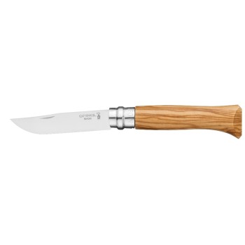 Opinel N°8, stainless steel, olive wood Opinel N°8, stainless steel, olive wood