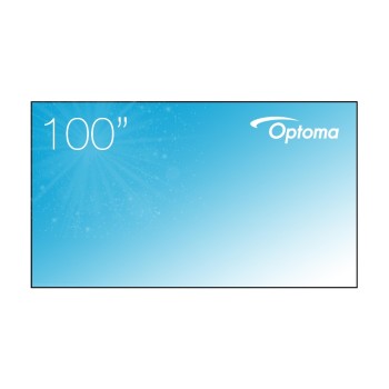 Optoma Rahmenleinwand ALR101, Hochkontrastleinwand for UST Beamer