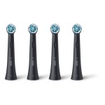 Oral-B Tête de brosse à dents iO Nettoyage final Noir, 4 pièces