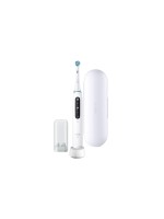 Oral-B Brosse à dents à Micro vibrations iO Series 5, Blanc
