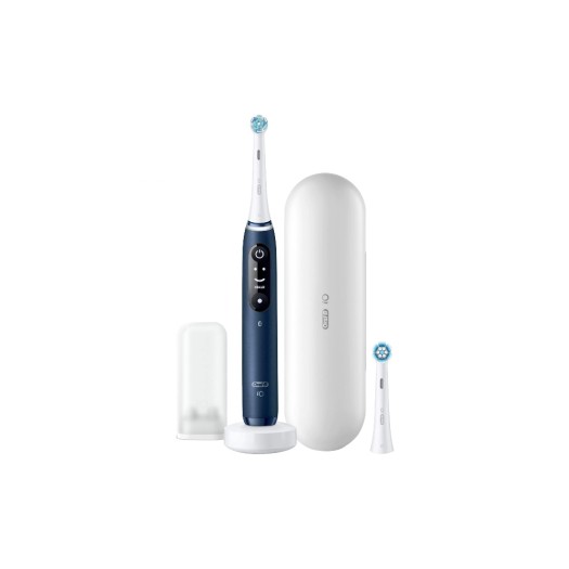 Oral-B Brosse à dents à Micro vibrations iO série 7N, Bleu saphir