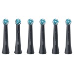 Oral-B Tête de brosse à dents iO Nettoyage ultime, Noir, 6 Pièce/s