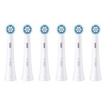 Oral-B Tête de brosse à dents iO Nettoyage en douceur, Blanc, 6 Pièce/s