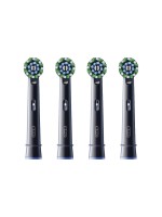 Oral-B Ersatzbürsten CrossAction 4er, X-Filaments, schwarz, 4 Stück