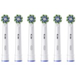 Oral-B Tête de brosse à dents CrossAction 6 Pièce/s, Blanc