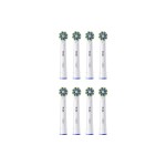 Oral-B Ersatzbürsten CrossAction 8er, X-Filaments, weiss, 8 Stück