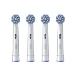 Oral-B Tête de brosse à dents Sensitive Clean 4 Pièce/s, Blanc