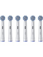 Oral-B Ersatzbürsten SensitiveClean 6er, X-Filaments, weiss, 6 Stück