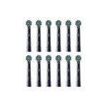 Oral-B Tête de brosse à dents CrossAction 12 Pièce/s, Noir