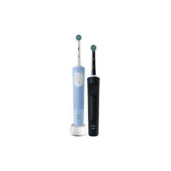 Oral-B Elektro Vitality Pro D103 Duo, 2 Stück, Black/Blue Oral-B Elektro Vitality Pro D103 Duo, 2 Stück, Black/Blue