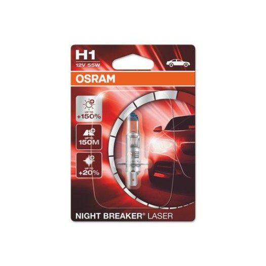 OSRAM H1 Night Breaker Laser Voiture de tourisme