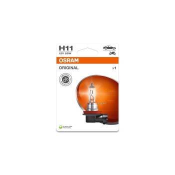 Original H11 12V Einzelblister, Abblendlicht, 55 Watt, 110% mehr Licht Original H11 12V Einzelblister, Abblendlicht, 55 Watt, 110% mehr Licht