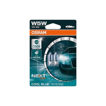 OSRAM Cool Blue Intense NextGen, Blister 12V 5W W2,1x9,5d